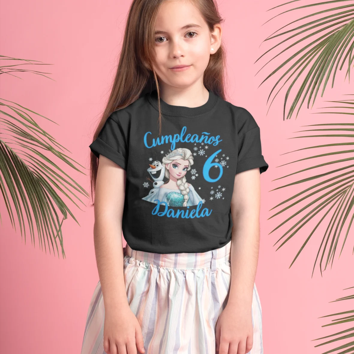 Camiseta cumpleaños frozen